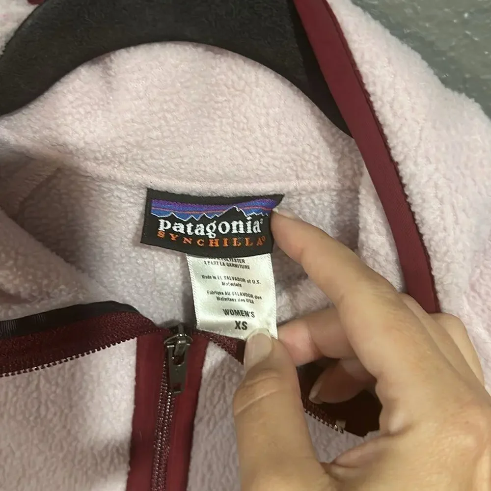 Vintage Patagonia Synchilla Pullover Quarter Zip Sweater XS
